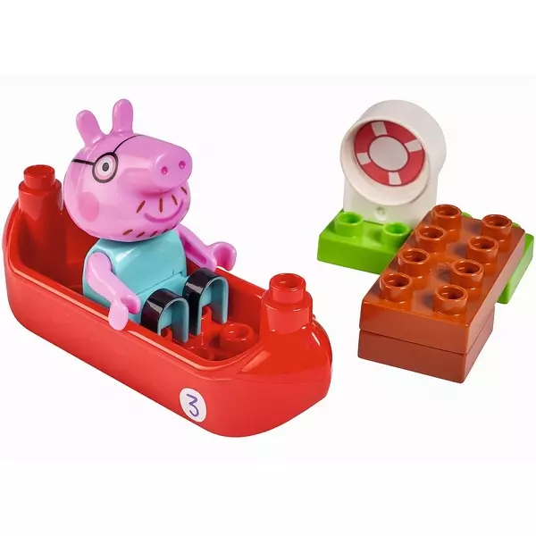 Peppa Pig: Set de joacă Barcă cu Daddy Pig