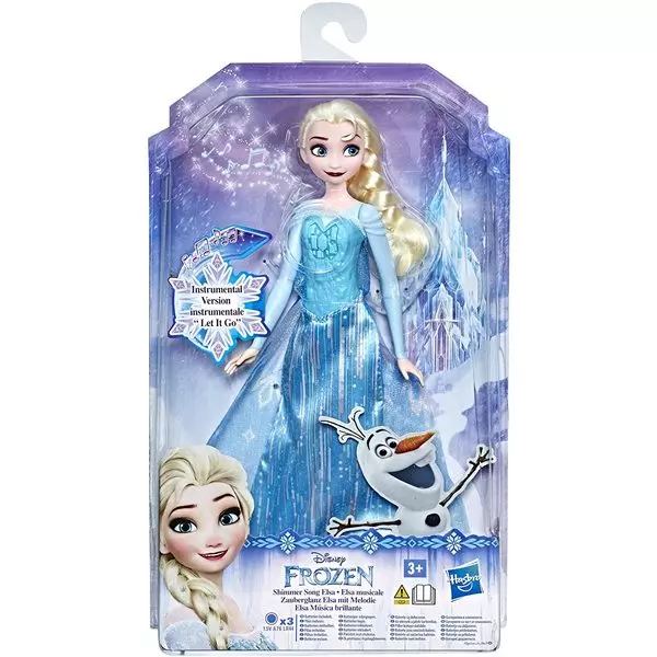 Prințesele Disney: Frozen - Păpușa Elsa care cântă