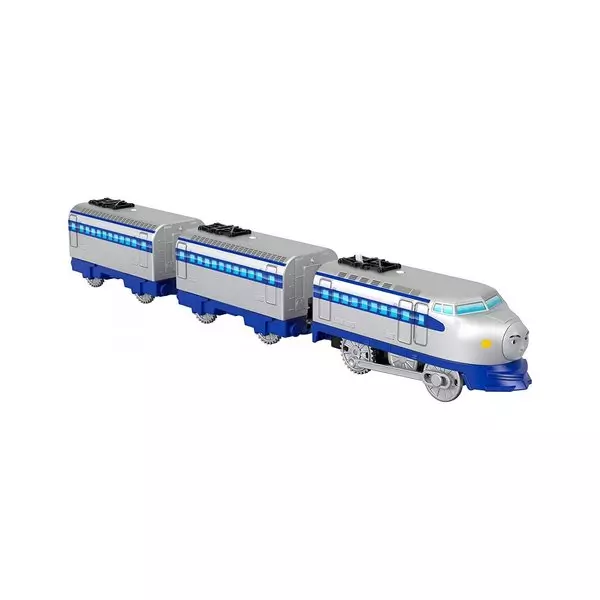 Locomotiva Thomas: Locomotive motorizate - Kenji cu două vagoane