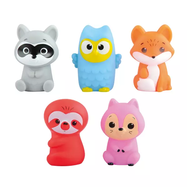 Playgo: Set de 5 marionete pentru degete - Animale de pădure
