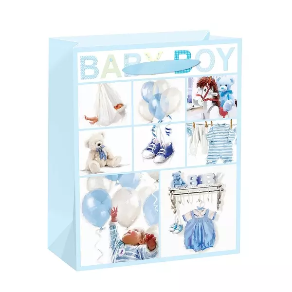 Baby Boy ajándéktasak - 26 x 32 cm