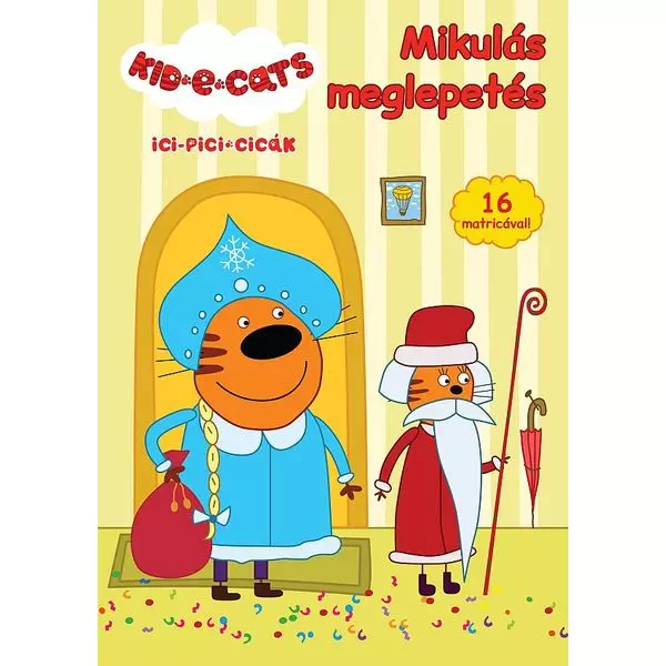 Kid e Cats: Surpriză de Moș Crăciun - carte pentru copii în lb. maghiară