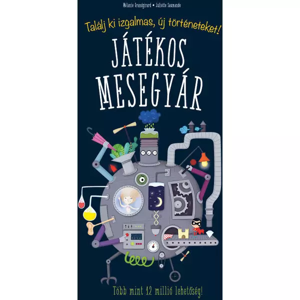 Fabrică jucăușă de basme - Creează povești noi și incitante! - carte pentru copii în lb. maghiară