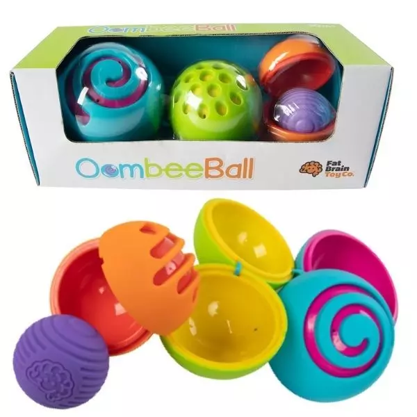 Fat Brain Toys: Oombee Ball - jucărie pentru bebeluși