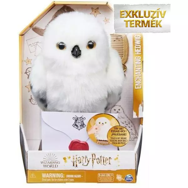 Harry Potter: Varázslatos, interaktív Hedwig plüss