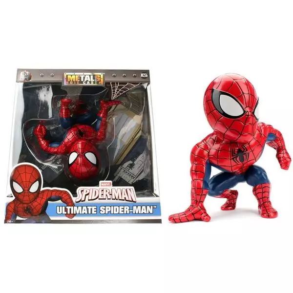 Marvel: Figurina Spiderman din metal - 15 cm