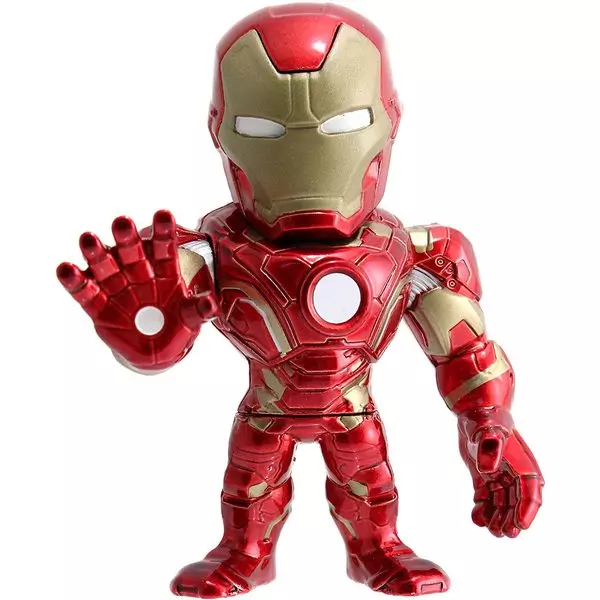 Marvel: Figurină Iron Man din metal - 10 cm