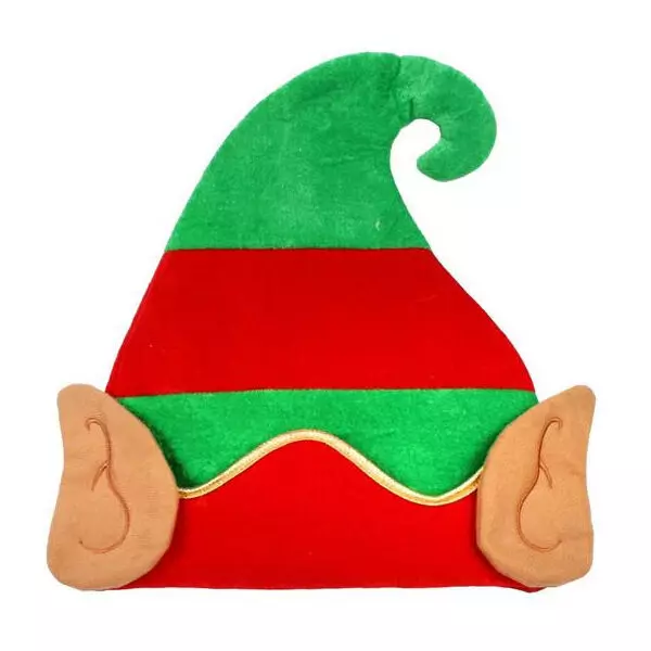 Căciulă de Elf de crăciun cu urechi