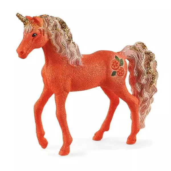 Schleich: Orange, figurină mânz unicorn - 70707