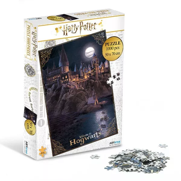 Harry Potter: Roxfort 1000 darabos puzzle - CSOMAGOLÁSSÉRÜLT