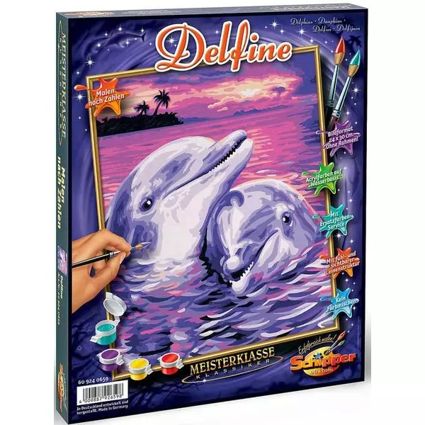 Schipper: Pictură pe numere - portret Delfin