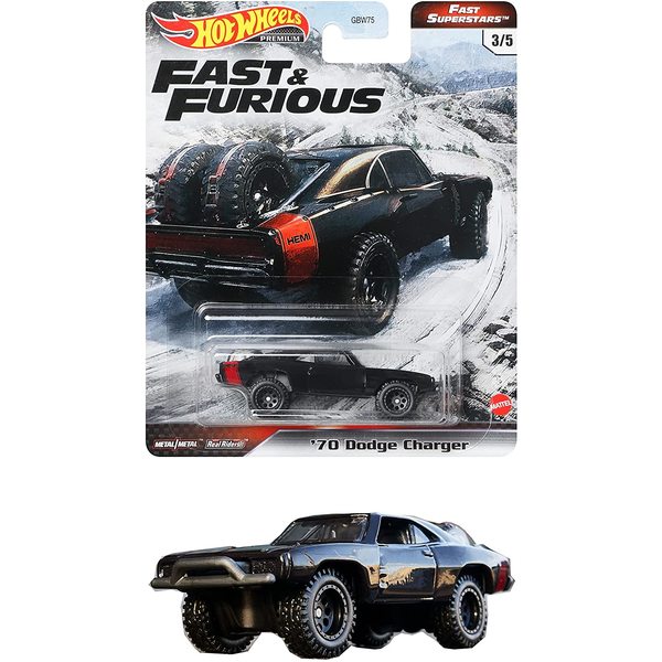 Hot Wheels The Fast and Furious: Mașinuță 70 Dodge Charger 