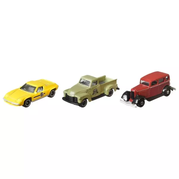 Matchbox: Set de 3 mașinuțe - Coffee Cruisers II