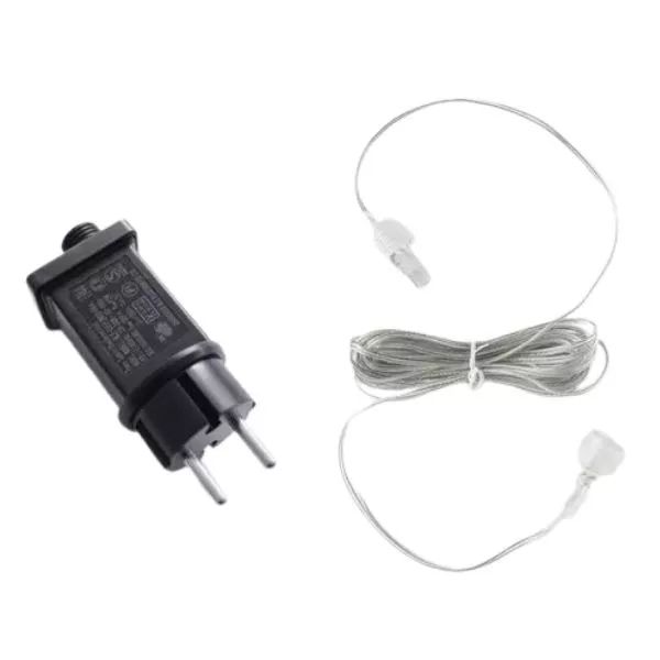 Decortrend: Kristallijne transformator met transparante kabel