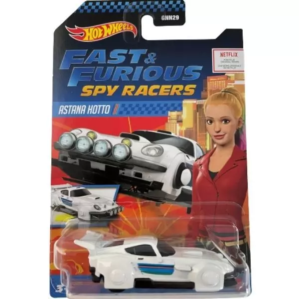 Hot Wheels: Fast and Furious Spy Racers kisautó - Astana Hotto, fehér