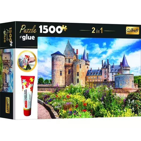 Trefl: Scoția - puzzle cu 1500 de piese + adeziv cadou