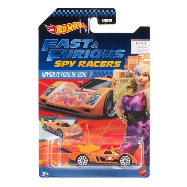 Hot Wheels: Fast and Furious Spy Racers - Mașinuță Krysalys Fogo De Seda