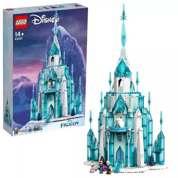 Lego Disney Princess: A jégkastély 43197 - CSOMAGOLÁSSÉRÜLT