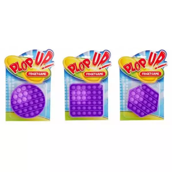 Pop It Now! Push Pop Bubble stresszoldó játék - lila színű, többféle