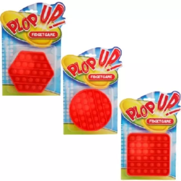 Pop It Now! Push Pop Bubble joc de ameliorare a stresului - portocaliu, diferite
