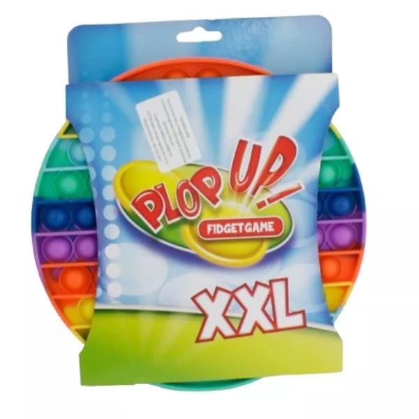 Pop It Now! Push Pop Bubble XXL óriás szivárvány színű stresszoldó játék - kör alakú