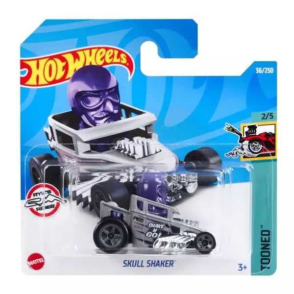 Hot Wheels: Tooned - Mașinuță Skull Shaker