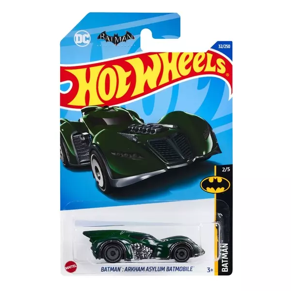 Hot Wheels: Mașinuță Batman Arkham Asylum Batmobile