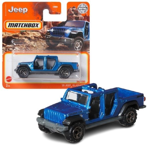 Matchbox 20' Jeep Gladiator kisautó