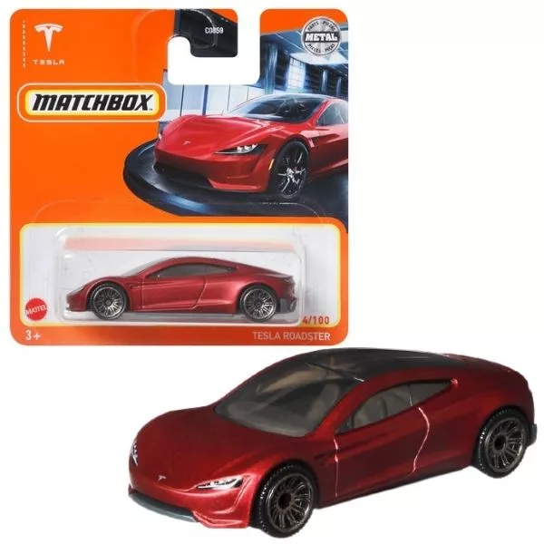 Matchbox: Tesla Roadster kisautó