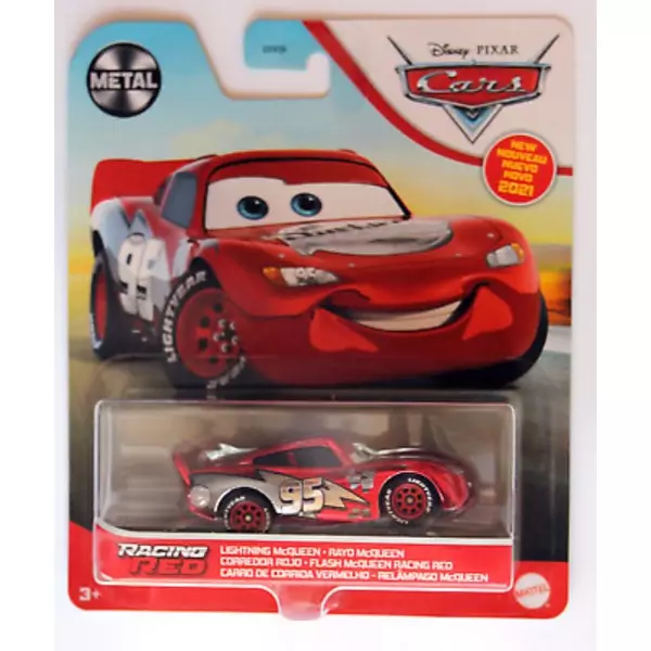Cars: Mașinuță Racing Red Villám McQueen - 1:55