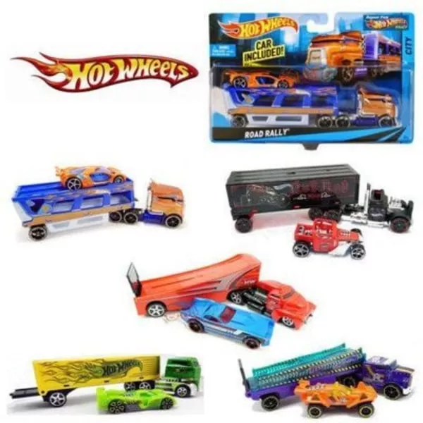 Hot Wheels: Kisautó szállító - többféle