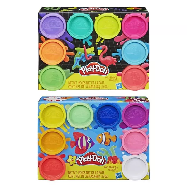 Play Doh 8-as csomag - többféle