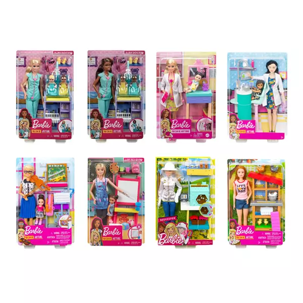 Barbie karrier játékszett - többféle