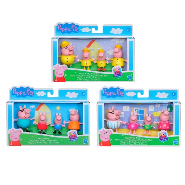 Peppa Pig: Set cu 4 figurine - diferite