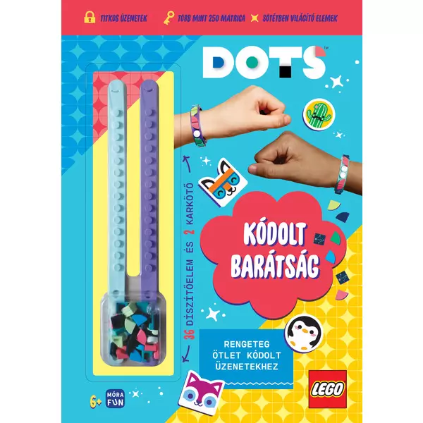 Lego Dots: Prietenie codificată - educativ în lb. maghiară, cu brățări