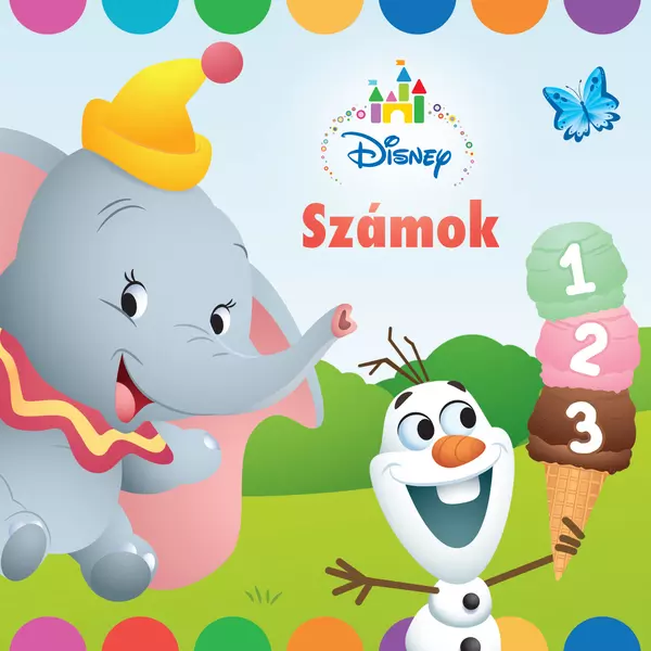 Disney Baby: Cifre - cărticică pentru copii, în lb. maghiară