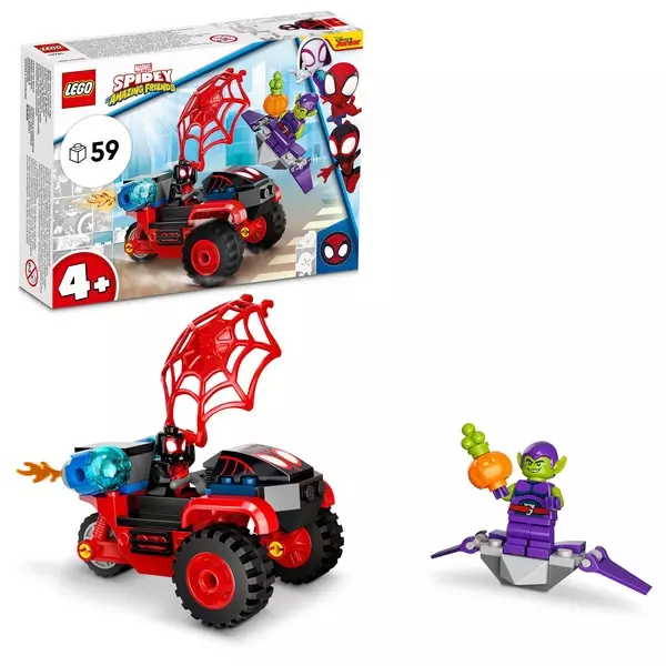 LEGO® Spidey Miles Morales: Pókember Techno Trike hár 10781