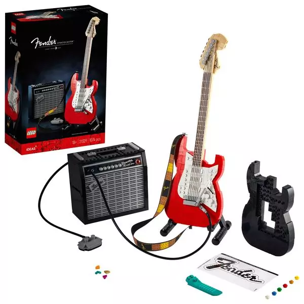 LEGO® Ideas Fender® Stratocaster gitár 21329