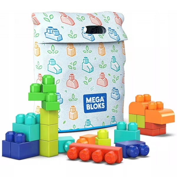 Mega Bloks: Set cu 60 de blocuri de construcție pe bază de plante