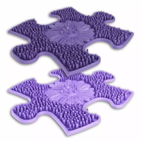 Muffik: Kemény mini mező kiegészítő darab szenzoros szőnyegekhez - lila