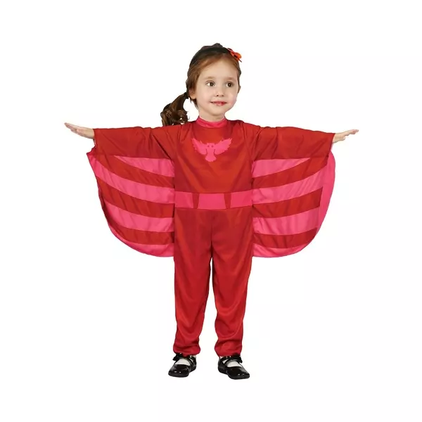Costum super-erou pentru fete - roșu, 98-104 cm