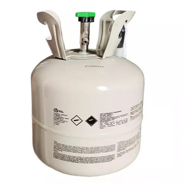 Hélium palack 20 db léggömb felfújására - 22,8 cm