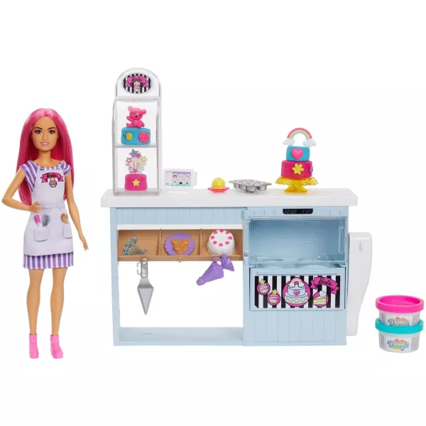 Barbie: Kézműves cukrászműhely játékszett