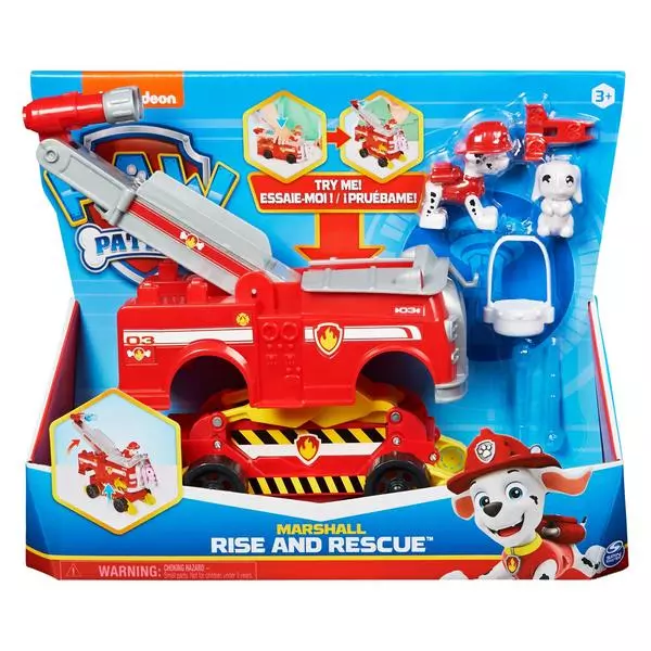 Paw Patrol: Rise and Rescue Vehicul cu funcții - Marshall