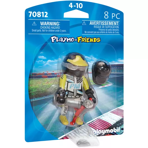 Playmobil: Autóversenyző figura 70812