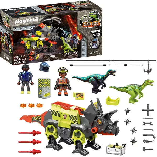Playmobil Dino Rise 71263 Dimorphodon et Rangers…