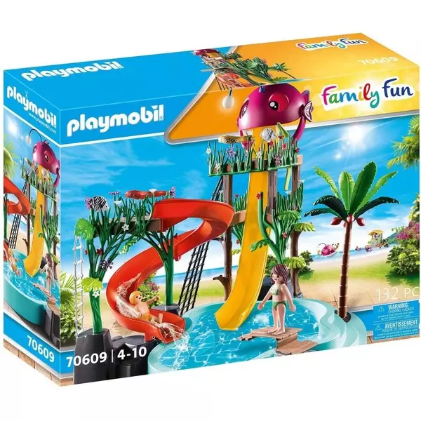 Playmobil: Family Fun - Vízipark csúszdával 70609