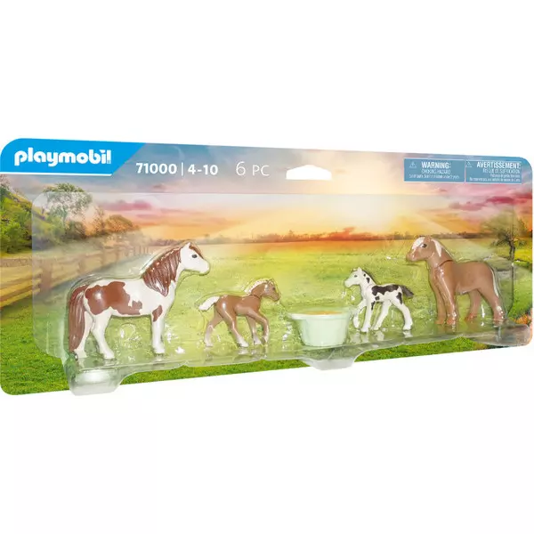 Playmobil: 2 ponei islandezi cu mânji - 71000