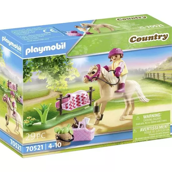 Playmobil: Gyűjthető póni - Német hátaspóni 70521