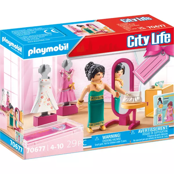 Playmobil: Set de cadou Boutique de modă - 70677